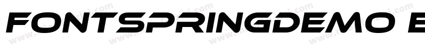 FONTSPRINGDEMO EthnocentricBkRegula字体转换
